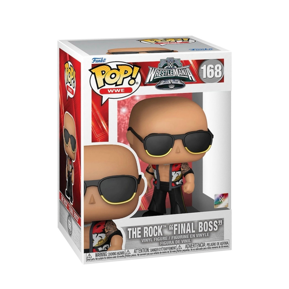 Funko The Rock WrestleMania 40 Fanatics Exclusive Pop! Vinyl Figure - Picture 2 of 3